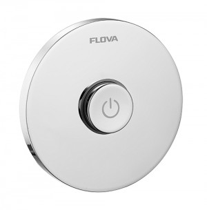 Flova GoClick Concealed On/Off Valve Round Chrome [GOCSV-RO-V]