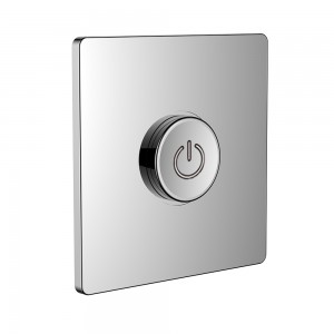 Flova GoClick Concealed On/Off Valve Square Chrome [GOCSV-SQ-V]