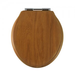 Roper Rhodes Greenwich Soft Close Toilet Seat - Honey Oak [8099HOSC]