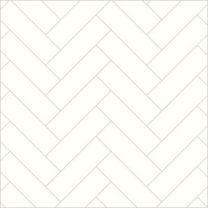 MultiPanel TILE Wall Panel Hydrolock T&G Herringbone 2400 x 598 x 11mm Alpine White [MT1100HT7228]