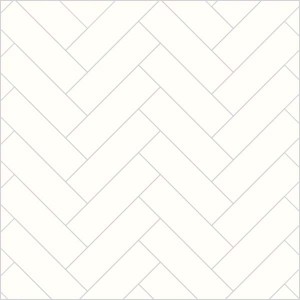 MultiPanel TILE Wall Panel Hydrolock T&G Herringbone 2400 x 598 x 11mm Alpine White [MT1100HT7228]