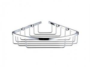 Heritage ACOB02C Corner Wire Basket Chrome