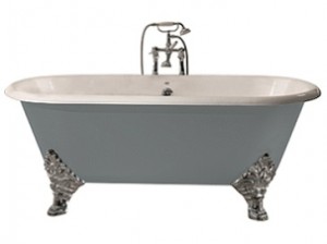 Heritage BRT85 Grand Buckingham Double Ended Bath 1780mm Cast Iron