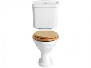 Heritage PDW00 Dorchester Standard Height Close Coupled WC Pan