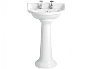 Heritage PDW071 Dorchester Cloakroom Basin 1-Taphole