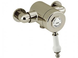 Heritage SGAB03 Glastonbury Exposed Shower Valve with Bottom Outlet Connection Vintage Gold