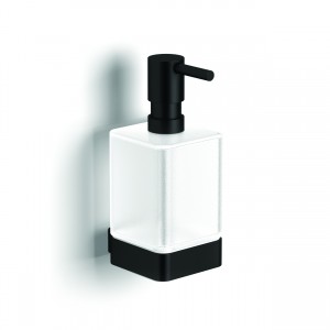 HIB ACATBK04 Atto (Matt Black) Wall Mounted Soap Dispenser 170 x 70mm