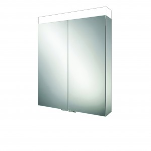 HIB 47100 Apex 60 LED Charging Mirrored Cabinet 750 x 600mm