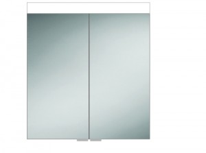 HIB 47200 Apex 80 LED Charging Mirrored Cabinet 750 x 800mm
