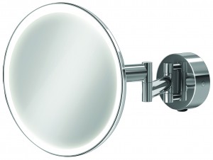 HIB 21100 Eclipse Round LED Magnifying Mirror 200mm