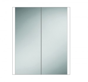 HIB 51900 Paragon 60 LED Demisting Mirrored Cabinet 700 x 664mm