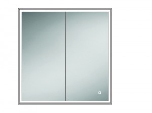HIB 47800 Vanquish 80 LED Demisting Mirrored Cabinet 730 x 830mm