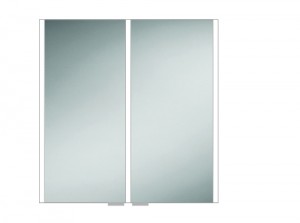 HIB 46200 Xenon 80 LED Mirrored Cabinet with Mirrored Sides 700 x 820mm