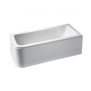 Ideal Standard E153401 Connect Air 1700 x 750mm Asymmetric right hand bath - no tapholes