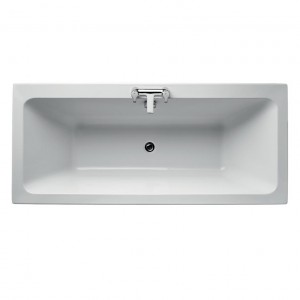 Ideal Standard E259201 Tempo Cube 1800 x 800mm double ended Idealform Plus+ bath - no tap holes