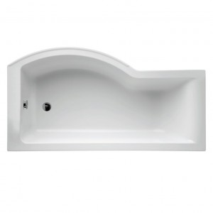 Ideal Standard E860601 Concept 1700 x 900mm Idealform Plus+ shower bath right hand - no tapholes