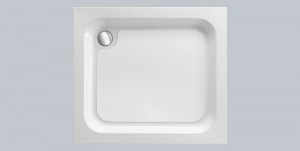 Just Trays Ultracast Flat Top Rectangular Shower Tray 1000x700mm White (Shower Tray Only) [A1070100]
