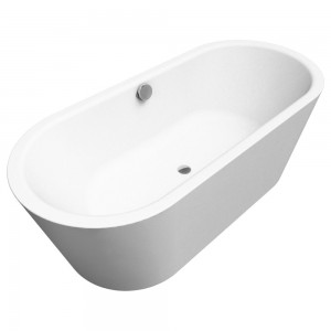 Kaldewei 202942680001 Meisterstuck FS Classic Duo Oval Double Ended Bath 1700 x 750mm