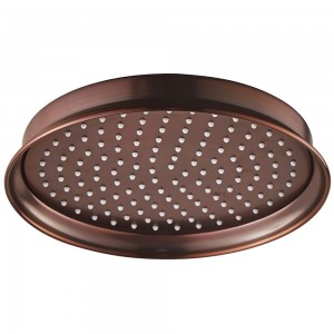 Flova KI024-ORB Liberty Traditional Brass Rainshower 225mm Oil Rubbed Bronze