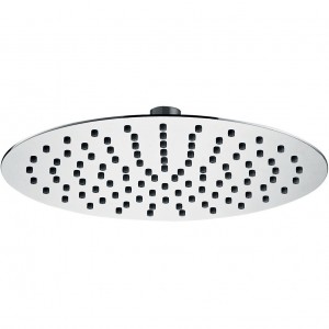 Flova Slimline Rainshower Head 250mm (Round) Diamond Chrome [KI025A]