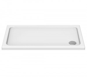 Kudos KStone Rectangular Shower Tray 1000x700mm White (Waste NOT Included) [KS10070]