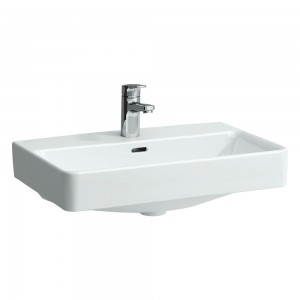 Laufen 18959WH Pro S Compact Washbasin 600x380x95mm White (Basin Only - Brassware NOT Included)