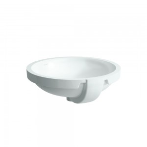 Laufen 189610001091 Pro Round Undercounter Washbasin 420x420mm White