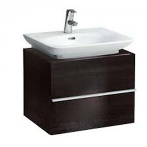 Laufen 4011520755481 Palace 2-Drawer Vanity Unit 550mm Anthracite Oak (Basin NOT Included)