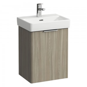 Laufen 21111102621 Base Vanity Unit - 1x Left Hinged Door 320x415x515mm Light Elm (Vanity Unit Only - Basin NOT Included)