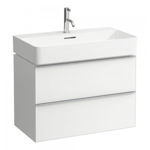 Laufen 4101821609991 Space 2-Drawer Vanity Unit 735x410mm Multi Colour (Basin NOT Included)