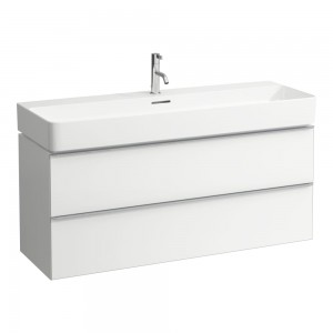 Laufen 4102221609991 Space 2-Drawer Vanity Unit 1200x410mm Multi Colour (Basin NOT Included)