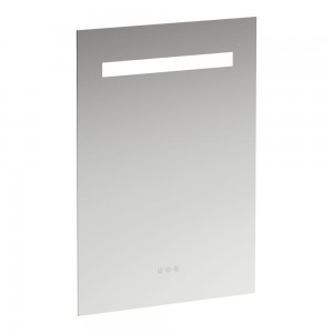 Laufen 4476239501441 Leelo LED Mirror with 3-Touch Sensors 550x32x800mm Aluminium Frame