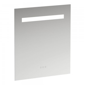 Laufen 4476339501441 Leelo LED Mirror with 3-Touch Sensors 600x32x700mm Aluminium Frame