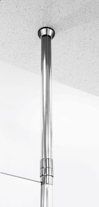 Lakes E352-120 Extended Bracing Bar 1200mm Polished Silver