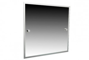 Miller 8800C Atlanta Bevelled Mirror 500x420mm Chrome