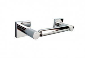 Miller 8837C Atlanta Full-Fix Double Post Toilet Roll Holder Chrome