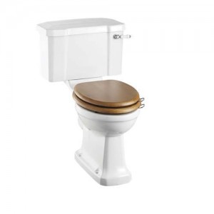 Burlington P12 Regal Close Coupled WC Pan with Horizontal Outlet 520mm (Cistern & Toilet Seat NOT Included)