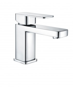 Arezzo Basin Mixer Tap with Waste Chrome [PLUM105781]