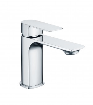 Bari Basin Mixer Tap with Waste Chrome [PLUM105758]