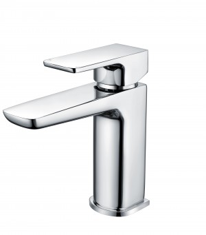 Benevento Mono Basin Mixer Tap with Waste Chrome [PLUM105726]
