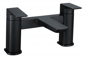Benevento Bath Filler Tap Matt Black [PLUM105793]