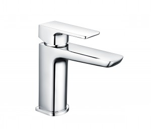 Benevento Cloakroom Basin Mixer Tap with Waste Chrome [PLUM105727]