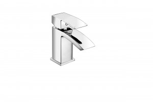 Cosenza Cloakroom Basin Mixer Tap with Waste Chrome [PLUM105687]