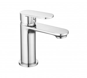 Lecce Basin Mixer Tap with Waste Chrome [PLUM105597]