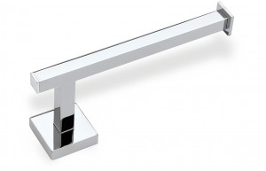 Lecce Toilet Roll Holder 165 x 75mm Chrome [PLUM101690]