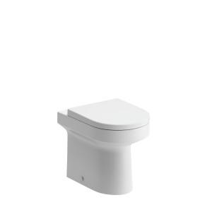 Lodi Soft Close Toilet Seat White (WC Pan NOT Included) [PLUM107422]