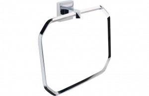 Verbania Towel Ring 250mm Chrome [PLUM101669]