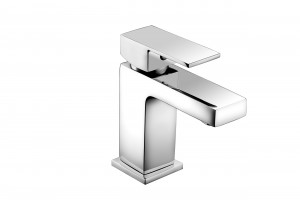 Zocca Basin Mixer Tap with Waste Chrome [PLUM105735]
