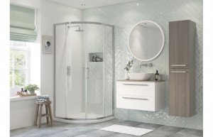 Florence 800mm 2 Door Quadrant [PLUM101457]