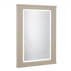 Roper Rhodes HAMILL6COM.MC Hampton Illuminated LED Mirror 600mm(w) Mocha 